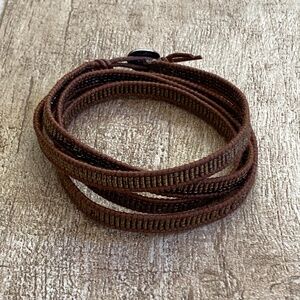 Chan Luu Leather Wrap Bracelet